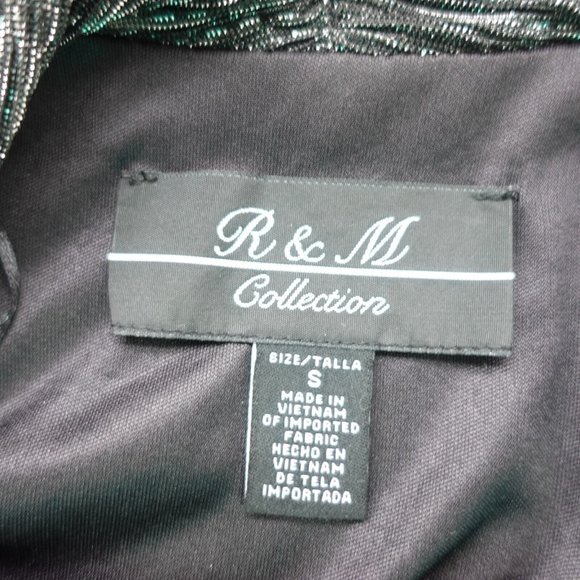 Black Tunic Top Women Size Small Cardigan Blouse Flowy Cocktail Bedazzle Sparkle - Picture 7 of 9